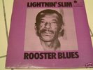 LIGHTNIN SLIM rooster blues UK BLUE HORIZON LP 1 PLAY