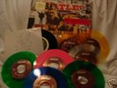 Beatles 3LP Anthology 2 + 8 45 RPM Singles Color Vinyl