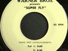 Rare BLAXPLOITATION Radio Spot Funk 45 