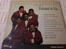 THE MANHATTANS CARNIVAL LP 201  DEDICATED TO YOU STEREO