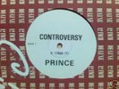 PRINCE - CONTROVERSY -  WHITE LABEL