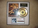 ELVIS PRESLEY SUN RECORDS OFFICIAL GOLD FRAMED RECORD