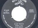 Rare Elvis Presley 45 - Blue Moon - Army Pressing