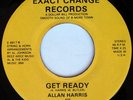 ALLAN HARRIS 45 GET READY, RARE MODERN SOUL