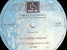 UNIVERSAL ENERGY - UNIVERSAL ENERGY