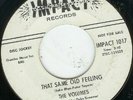NORTHERN SOUL Volumes - That same Old Feeling LISTEN