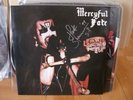 MERCYFUL FATE BLACK MESSAGE SIGNED LP KING DIAMOND HANK