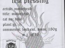MOTORHEAD Test Pressing Rare DJB6 LP # 1 of 10 WLTP