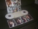THE BEATLES 2 LP WHITE ALBUM WHITE VINYL PICS+POSTER NM