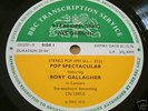 BBC TRANSCRIPTION DISC RORY GALLAGHER 1972 FULL SHOW
