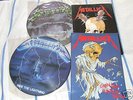 METALLICA  PICTURE DISCS AND CONCERT BOOKS  ONE SIGNED