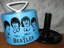 Beatles Disk Go Case 45 Record Holder Carrier 1966 Blue