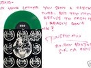 SEPTIC DEATH - Time Is The Boss GREEN w/ PUSHEAD letter