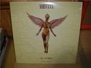NIRVANA IN UTERO LP CLEAR VINYL ORIGINAL US PRESS