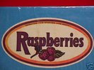 Raspberries LP with Scratch and Sniff Sticker & Shrink
