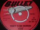 RICO Tribute To Don Drummond 45 1969 BULLET 1st Press