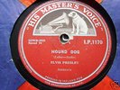 ELVIS PRESLEY-HOUND DOG-RARE 1956 IRISH 78-HMV I.P.1170