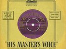 Elvis Presley Blue Moon HMV Gold Writing