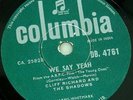 Cliff Richard 78 Rpm INDIA Columbia DB4761Young Ones +
