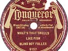 RARE BLIND BOY FULLER BLUES 1938 CONQUEROR 78 #9157 VG-