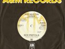 SEX PISTOLS- 'GOD SAVE THE QUEEN' A&M NUMBERED REISSUE