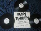 IRON MAIDEN LIVE AT DONINGTON TRIPLE LP BRAZILIAN PRESS
