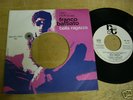 FRANCO BATTIATO PROMO BELLA RAGAZZA CON COPERTINA 7 45