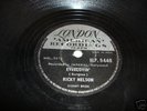 RICKY NELSON RARE INDIAN 78 RPM - EVERLOVIN' - EX