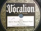 40)     78 RPM      JIM JACKSON       VOCALION 1413    