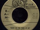 Rare Rockabilly 45 THE LONESOME DRIFTER on Ram