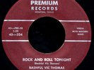 Rare Rockabilly 45 BASHFUL VIC THOMAS on Premium