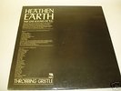 Throbbing Gristle Heathen Earth Blue Vinyl LP Signed IR