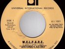 Soul Funk 45 Antonio Castro on Universal Int’l