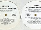 BOB DYLAN on April 1962 Columbia Promo Sampler LP WLP