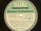 MILES DAVIS T. DAMERON '49 BOP JAZZ  ACETATE