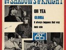 RARE  45T,  THE  SHADOWS  OF THE  KNIGHT    FRENCH  EP