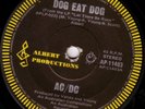 AC/DC DOG EAT DOG 45 Bon Scott Albert label