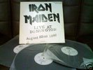 IRON MAIDEN live at donington BRAZIL 3 LP vinyl mint 