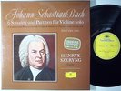 SZERYNG Bach Solo Violin Son.&Partitas DGG 3 LPs NM