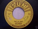 Elvis Presley That's All Right 1954 Sun 45 Original 209
