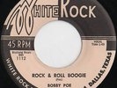 BOBBY POE__ROCK & ROLL BOOGIE__RARE ROCKABILLY__VG++