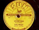 Elvis Presley Sun Label 78 Record Mystery Train 1955