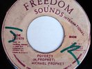 MICHAEL PROPHET 45 POVERTY, RARE JAMAICA REGGAE