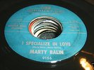 LISTEN - SOUL POPCORN -MARTY BALIN I SPECIALIZE IN LOVE