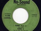rare funk 45  KING C : Funk Part 2 / BREAKS  listen