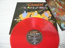 QUEEN: A KIND OF MAGIC  FRENCH RARE RED VINYL LIMITED