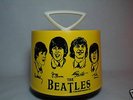 Beatles Disk Go Case 45 rpm Record Carrier 1966 Yellow