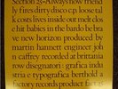 SECTION 25 Always Now MINT Factory Original LP FACT 45