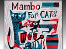 JAZZ Orig 1955 Mambo For Cats LP, JIm Flora Art, NM/NM
