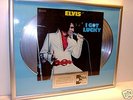 Elvis Presley d'or platine disque balise original